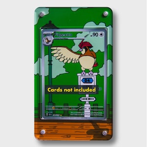Pidgeotto | Grande vitrine artistique pour carte Pokémon
