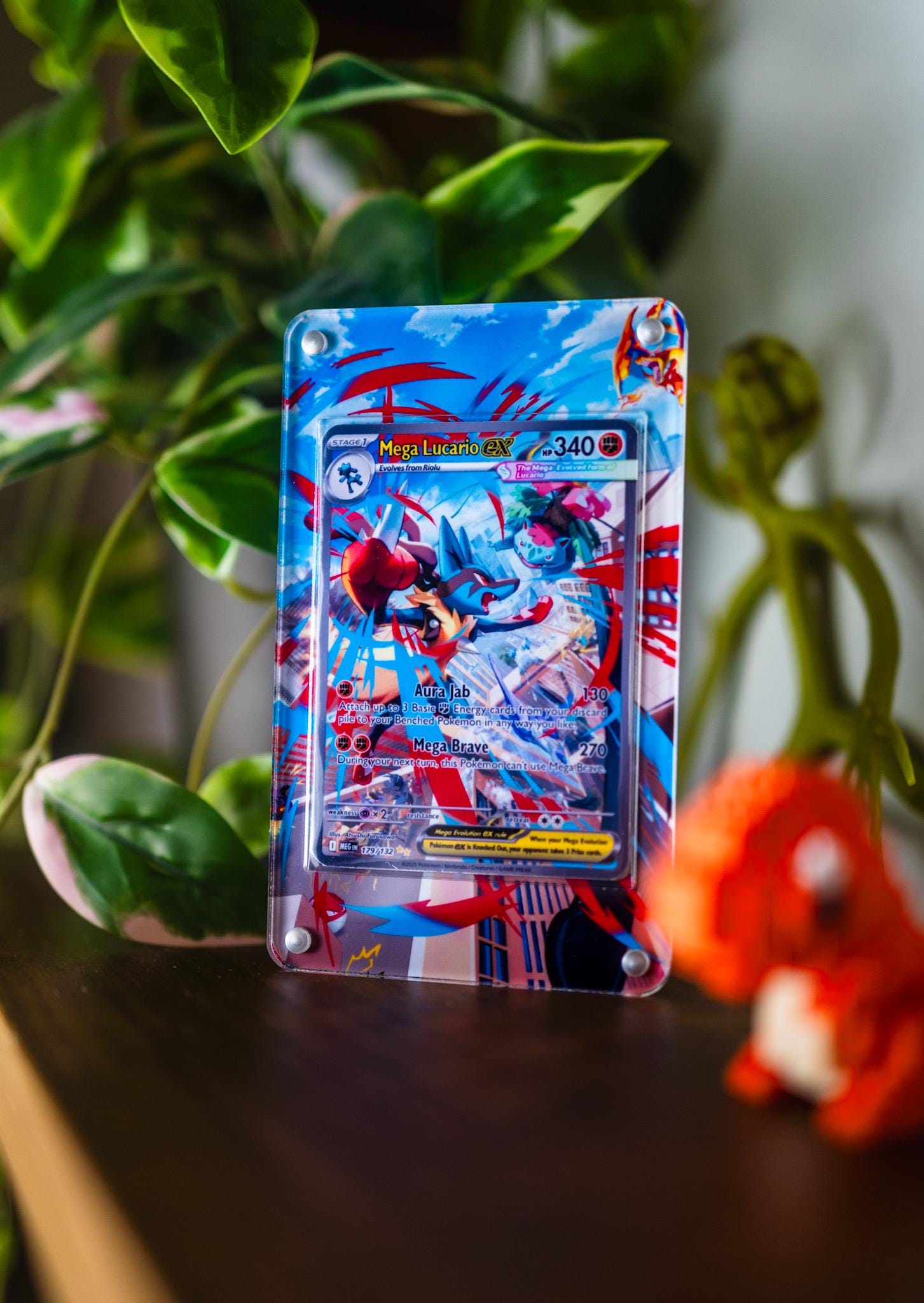 MルカリオEX メガルカリオEXディスプレイケース付属 MルカリオEX メガルカリオEXディスプレイケース付属