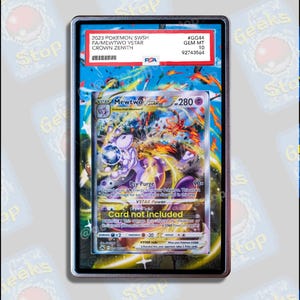 Mewtwo VSTAR PSA BGS | Display Case Extended Art for Pokemon Card