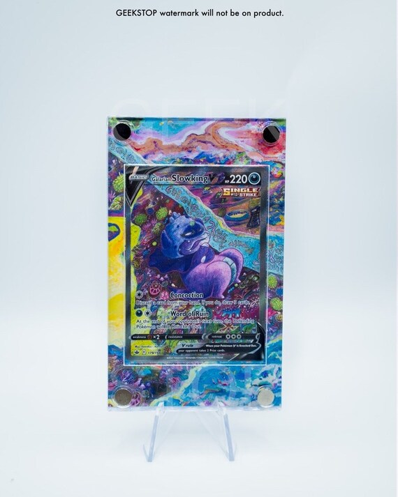 Aerodactyl V Alternate Art Custom Pokemon Card Display Case 