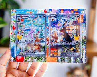 エーフィ＆ブラッキーex 30周年記念 | ポケモンカード用拡張アート
