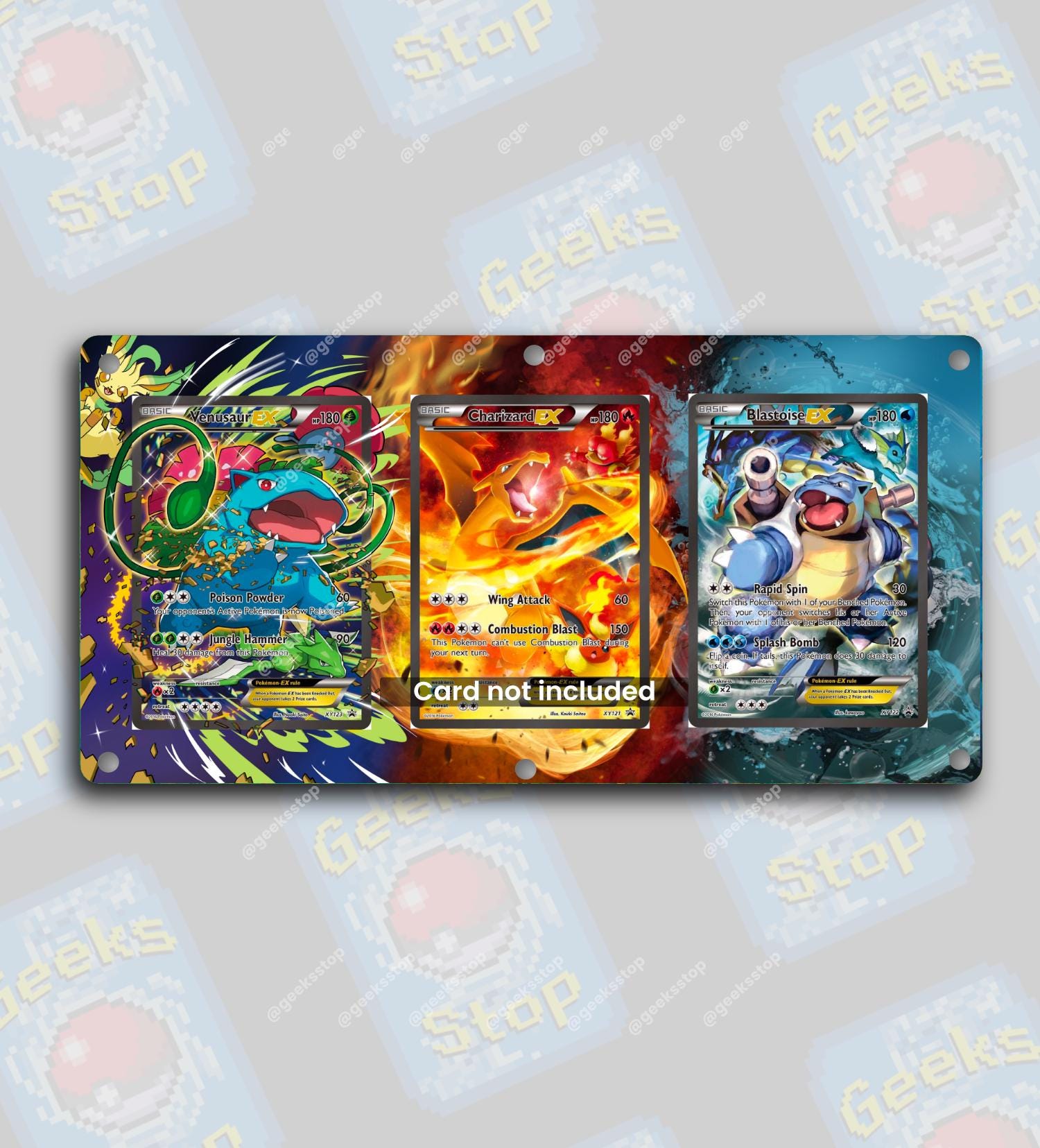 VENUSAUR/CHARIZARD/BLASTOISE PSA10