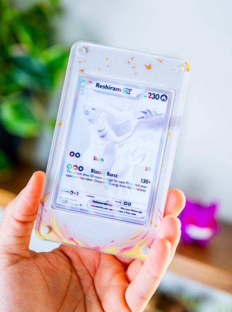 レシラム ex BWR | ポケモンカード用拡張アートディスプレイケース