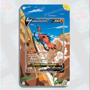 Art alternatif de Zapdos V | Grande vitrine artistique pour carte Pokémon