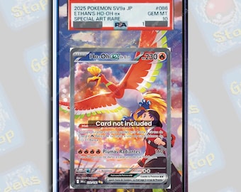 ethan's pokemon cards Ethan's Adventure 2025 Pokemon Destined Rivals Special Illustration Rare #236 PSA Authenticated 10 Card