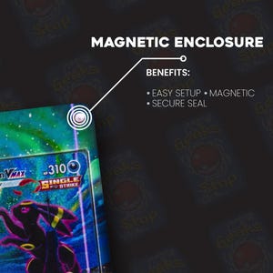 Pikachu VMAX TG17 PSA TAG Beckett | Extended Art Display Case for Graded Pokemon Card image 4