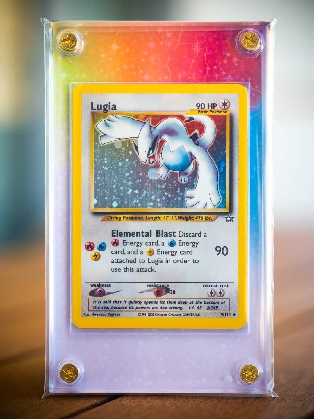 1995 lugia pokemon card Evolves from null Type 1995 lugia pokemon card Is