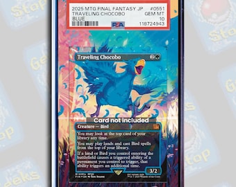 Oversized 3D Printed Magic the Gathering Card - "traveling Chocobo" (final Fantasy MTG) - 7x5 Inches - Etsy Oversized 3D Printed Magic the Gathering Card - "traveling Chocobo" (final Fantasy MTG) - 7x5 Inches - Etsy