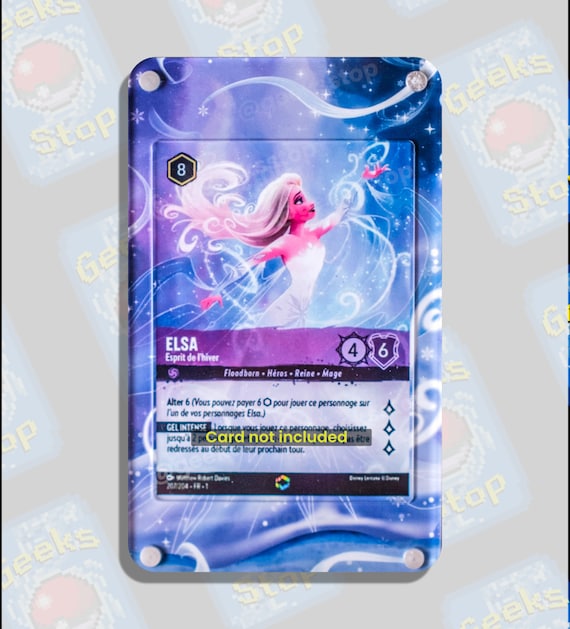 elsa snow queen lorcana card 2022 Disney Lorcana #3 D23 Expo: Elsa - Snow Queen 3/P1 EN1
