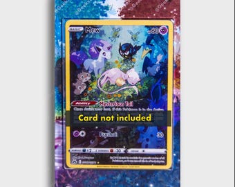 Mew Crown Zenith | Extended Art Display Case for Pokemon Card