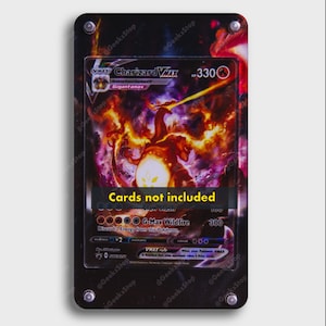 Promoção Charizard VMAX UPC | Expositor de arte estendida para cartas Pokémon