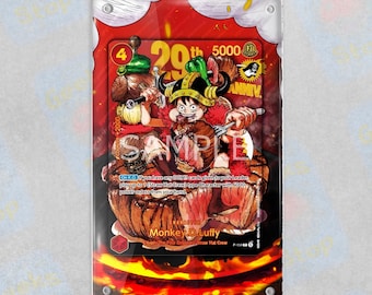 Edizione per il 29° anniversario di Luffy / Vetrina con illustrazioni estese per OPTCCG