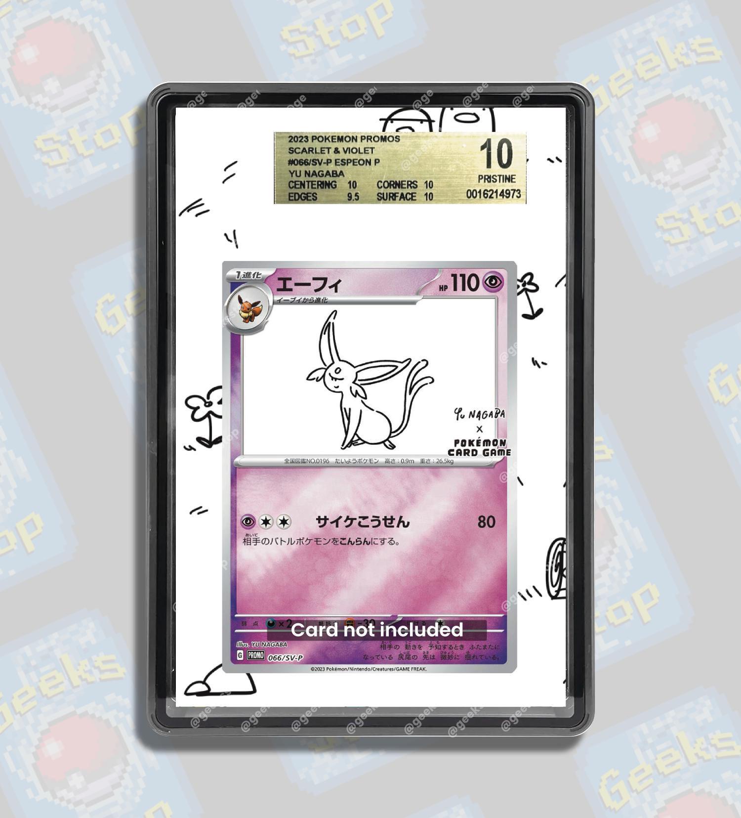 YU NAGABA x Pokemon Card Game Eevee COMPLETE9 CARDS & 208