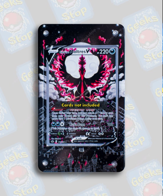 Moltres V Alternate Art | Extended Art Display Case for Pokemon Card - Etsy Moltres V Alternate Art | Extended Art Display Case for Pokemon Card - Etsy