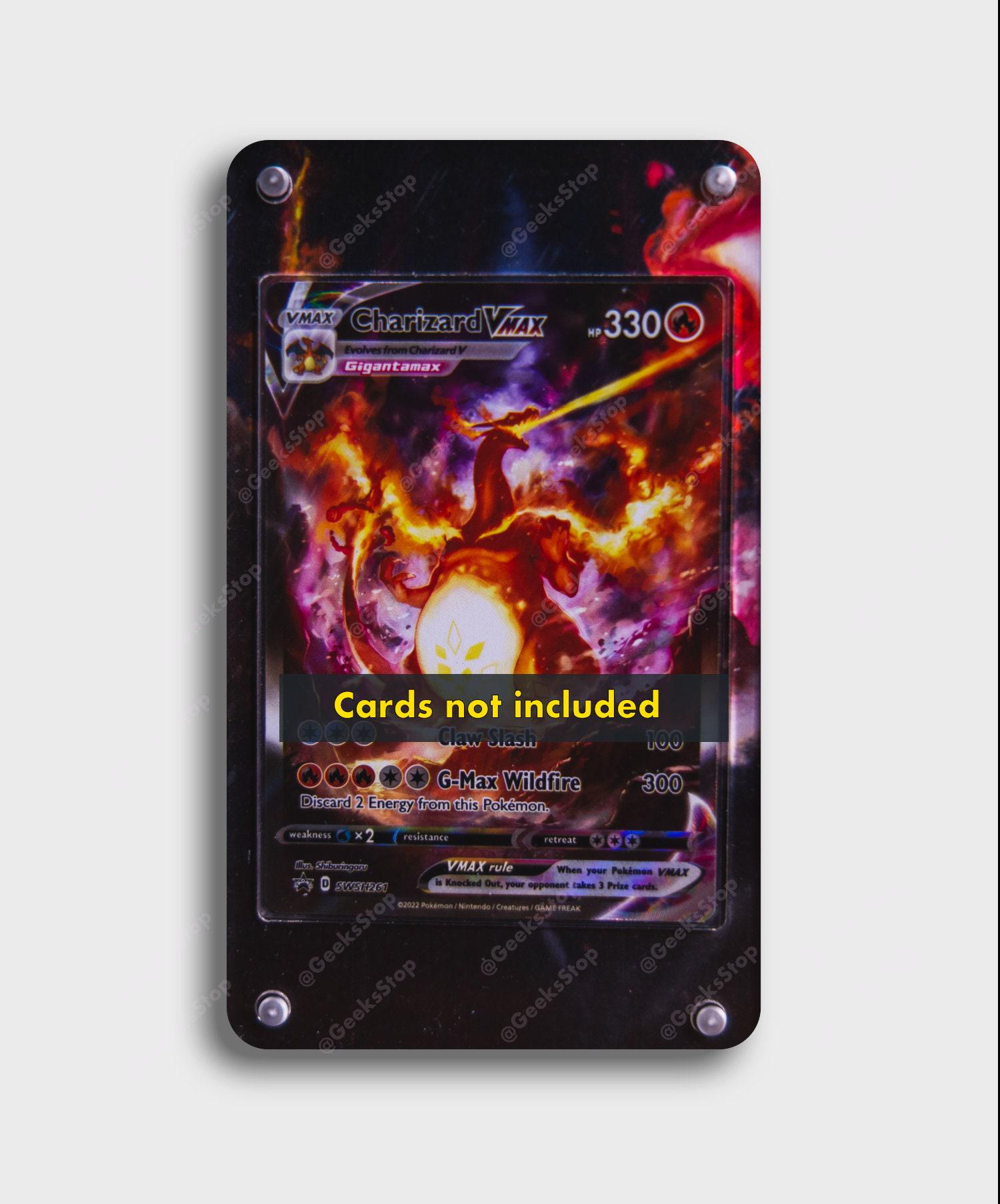 Charizard VMAX UPC Promo | Extended Art Display Case for Pokemon