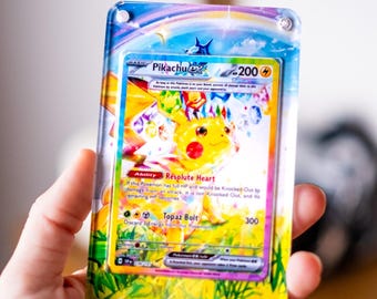 ポケモンカード用ピカチュウ ex SAR 拡張アートディスプレイケース
