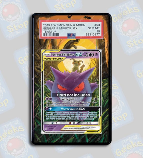 mimikyu pokemon card gx Gengar & #165 EXTENDED ART – Raycardza Your opponent shuffles that Pokémon and all cards attached to it into their deck Gengar & Mimikyu GX (186/181)
