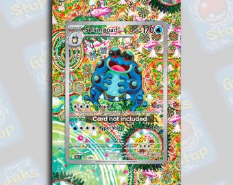 Seismitoad IR | Display Case Extended Art for Pokemon Card