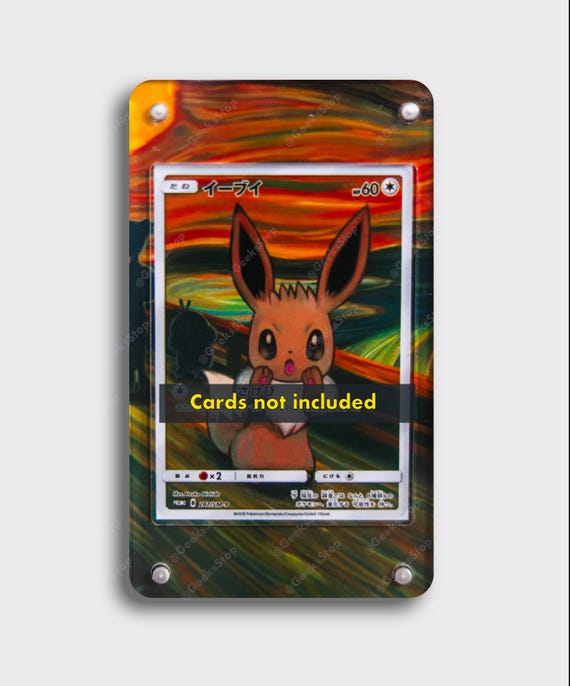 Eevee 287/SM-P Promo | Extended Art Display Case for Pokemon Card