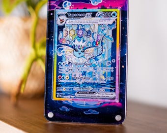 シャワーズex SAR | ポケモンカード用拡張アートディスプレイケース