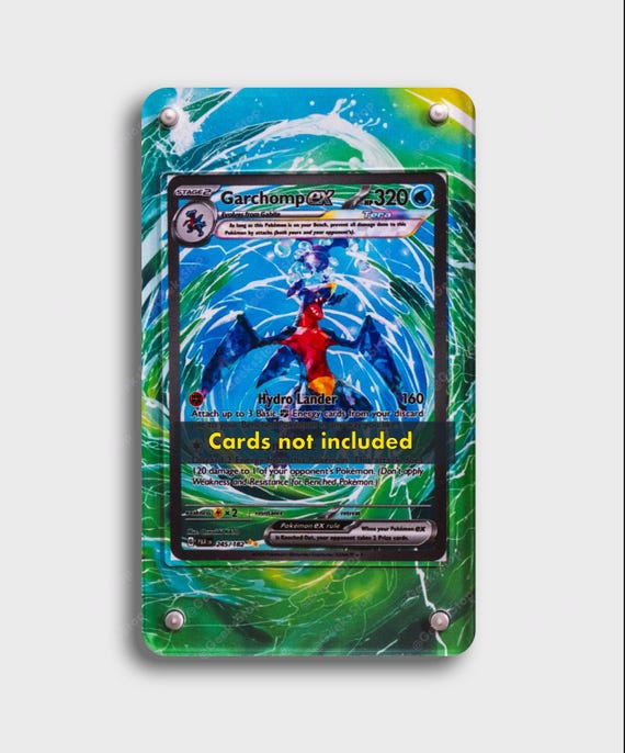 rare garchomp card Ex SIR | Extended Art Display Case for Pokemon Buy this amazing trading card from our collection Cynthia's Garchomp EX Special Art