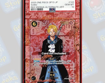 Sabo OP13-120 Manga Custom One Piece Display Case - Etsy