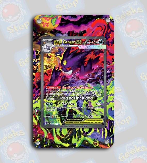 メガゲンガーex SAR | ポケモンカード用拡張アートディスプレイケース