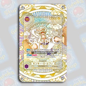 Luffy SP Gold OP11 | Große Kunst Vitrine für OPTCG