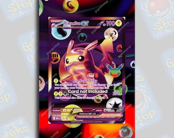 Pikachu ex 30th #109 Promo / Vetrina con illustrazioni estese per carte Pokémon