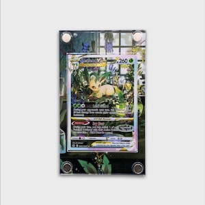 Blättchen VSTAR | Große Kunst Vitrine für Pokemon Karte