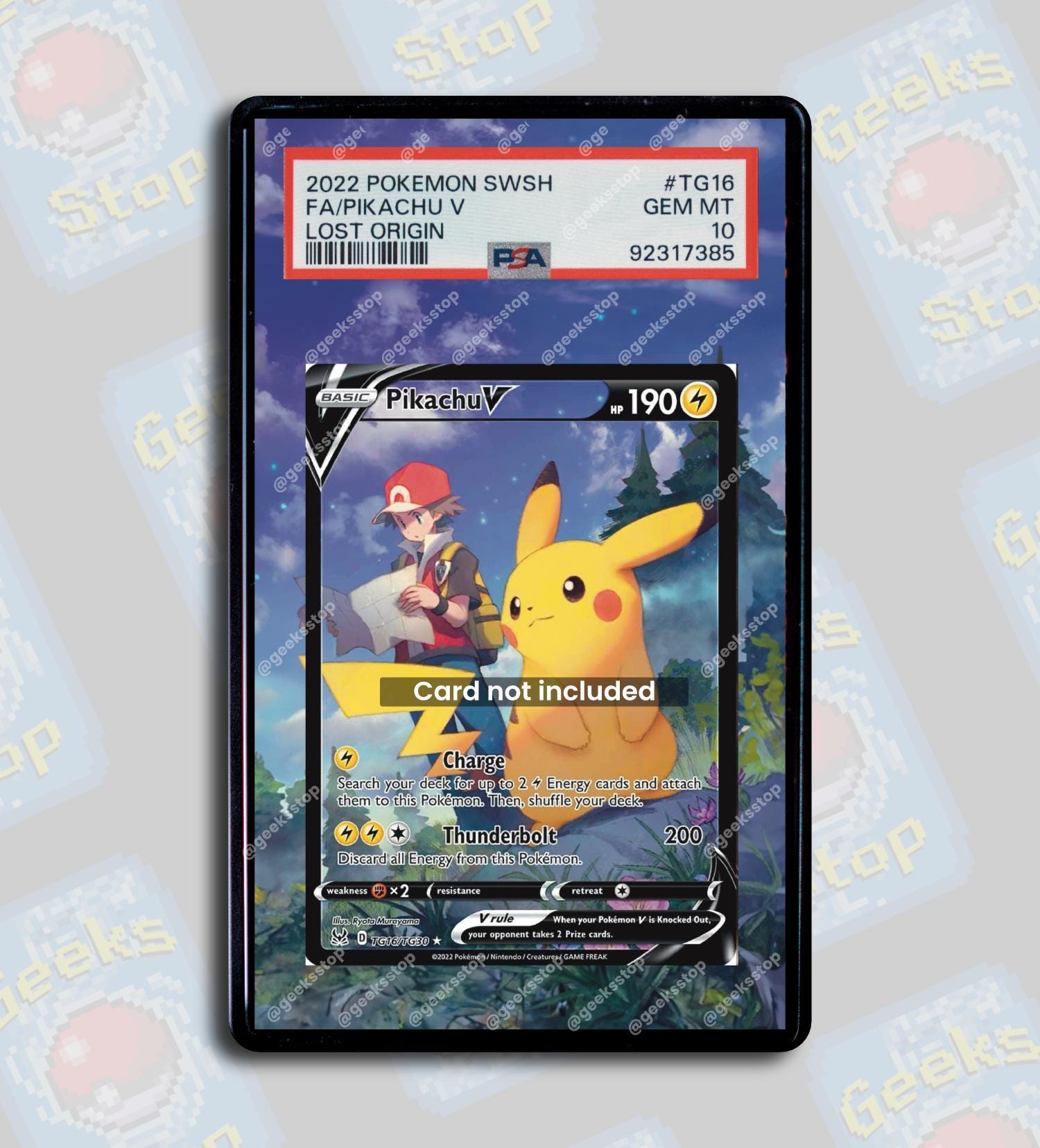 Pikachu V - Etsy