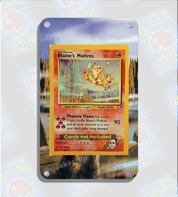 blaine's moltres pokemon card value Blaine's Moltres Challenge from the Darkness Holo (Japanese) PSA 4 – Far  Out Comics main image 0