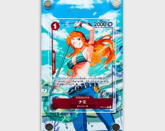 Nami Parallel | Extended Art Display Case for OPTCG