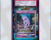 mewtube pokemon card Mewtwo GX Shining Legends Mewtube 78/73 PSA 9