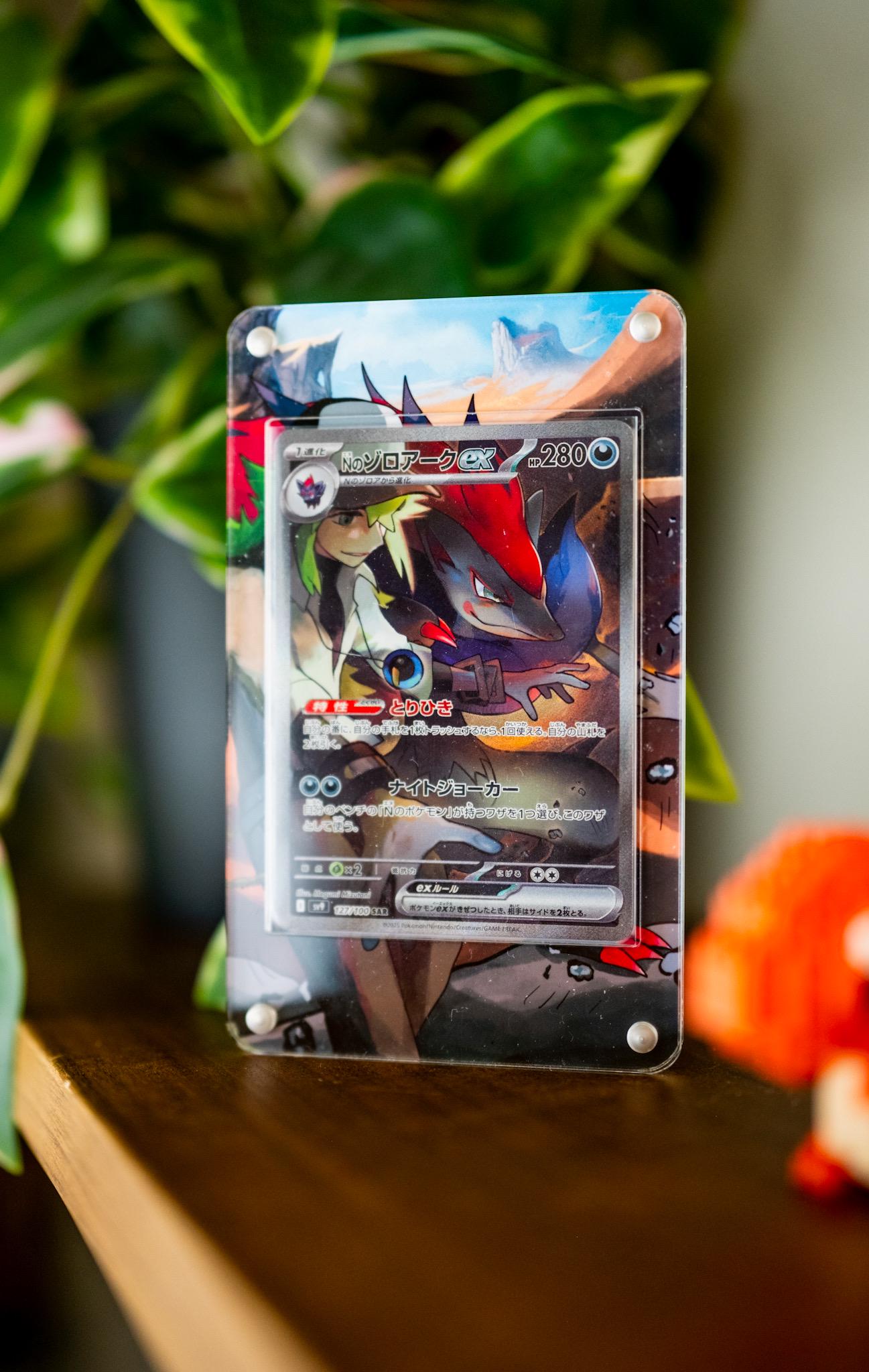 Nのゾロアーク ex SAR | ポケモンカード用拡張アートディスプレイ