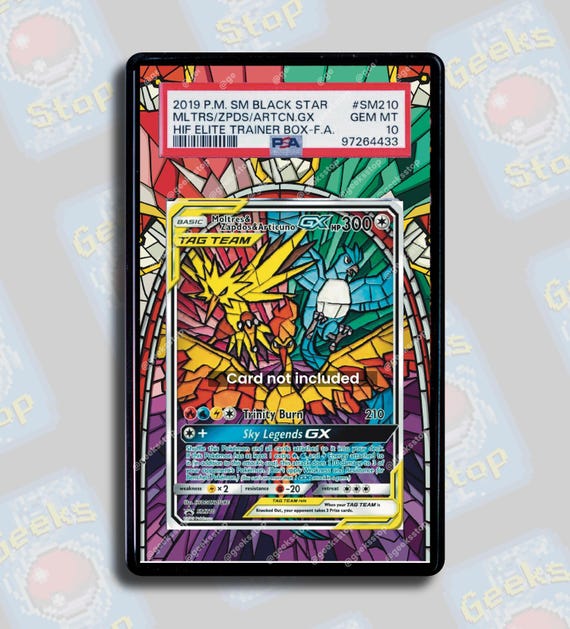 Moltres Zapdos Articuno GX SM210 PSA CGC Beckett | Extended Art