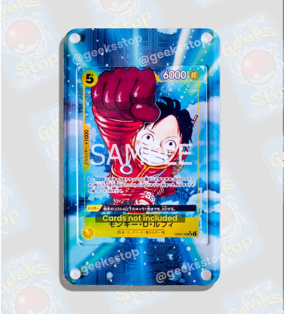 Luffy Alternate Art OP07 | Extended Art Display Case for One Piece