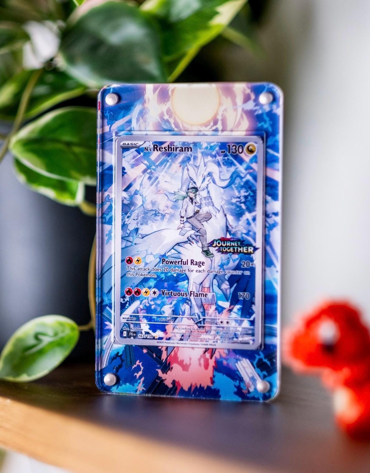 NのレシラムAR｜ポケモンカード用拡張アートディスプレイケース - Etsy