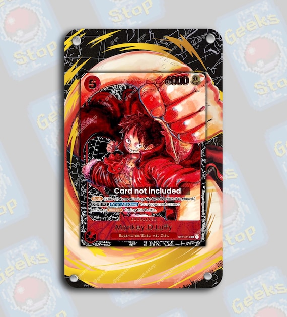 one piece card game st01 Luffy ST01-012 SR | Extended Art Display Case for OPTCG Discover rare collectibles Monkey D. Luffy — 2023