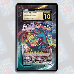 Umbreon VMAX PSA Beckett CGC | Extended Art Display Case for Graded Pokemon Card