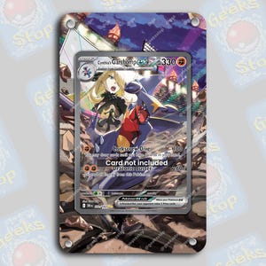 Cynthia's Garchomp ex RAS | Illustration détaillée de la vitrine pour carte Pokémon