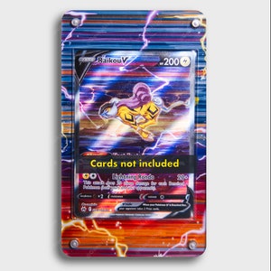 Galerie Raikou V Galarian | Grande vitrine artistique pour carte Pokémon