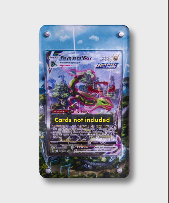 FULL ART PULL! CUSTOM SHINY RAYQUAZA EX POKEMON COLLECTION BOX!! 