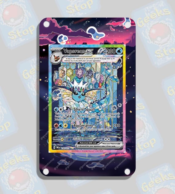 シャワーズex SAR | ポケモンカード用拡張アートディスプレイケース
