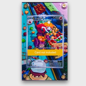 Crocalor IR | Grande vitrine artistique pour carte Pokémon