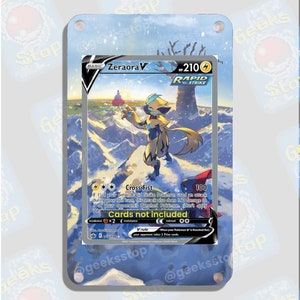 Zeraora V | Grande vitrine artistique pour carte Pokémon