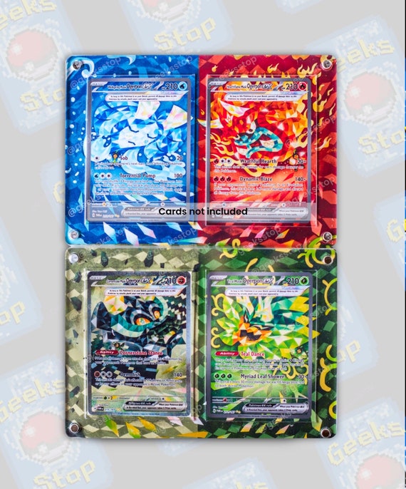 Ogerpon Ex SIR | Extended Art Display Case for Pokemon Card - Etsy
