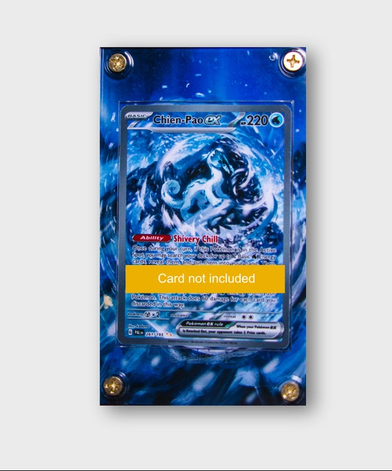 Chien-pao Ex Special Illustration | Extended Art Display Case for Pokemon  Card - Etsy