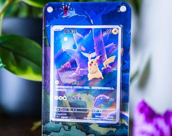ピカチュウ ゲンガー 151 中国製拡張アート ポケモンカード用