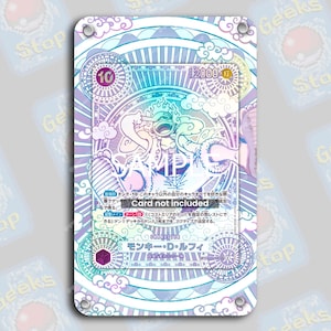 Luffy SP Argent OP11 | Vitrine d'exposition étendue pour OPTCG